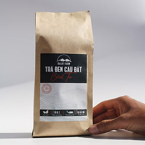 02 bags (250Gr/Túi)  Trà Đen (Hồng trà Black Tea) Cầu Đất nguyên liệu pha chế trà sữa trà đào