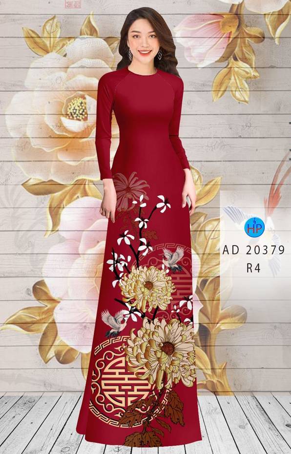 01 Set - Ao Dai - Traditional Vietnamese Long Dress Collections with Pants - Silk 3D - All Size