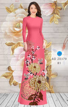 Load image into Gallery viewer, 01 Set - Ao Dai - Traditional Vietnamese Long Dress Collections with Pants - Silk 3D - All Size
