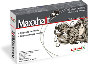 01 Box Maxxhair Help for Hiar Strong, Enhances The Health of The Hair-Ship from USA time 7-14 Days