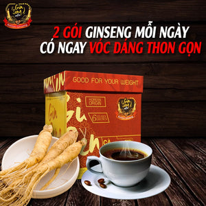 01 Box*30 packs - Cà Phê Sâm chính hãng ( GinSeng coffee )