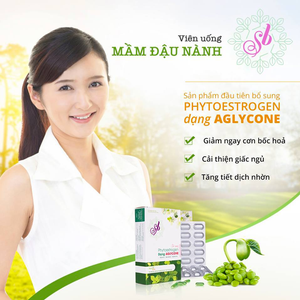 Viên uống Sb Phyto bổ sung phytoestrogen dạng aglycone tăng sinh lý nữ (30 viên)